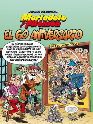 cover image of Mortadelo y Filemón. El 60 aniversario (Magos del Humor 182)